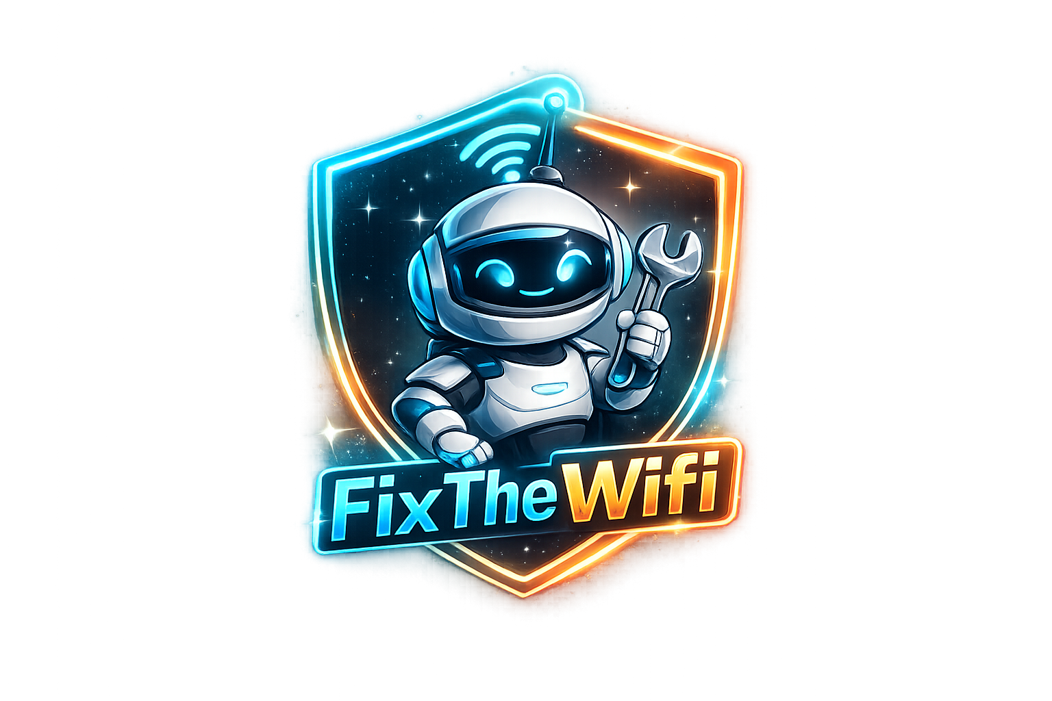 FixTheWifi mascot logo